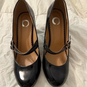 Black Mary Jane Women's Shoes